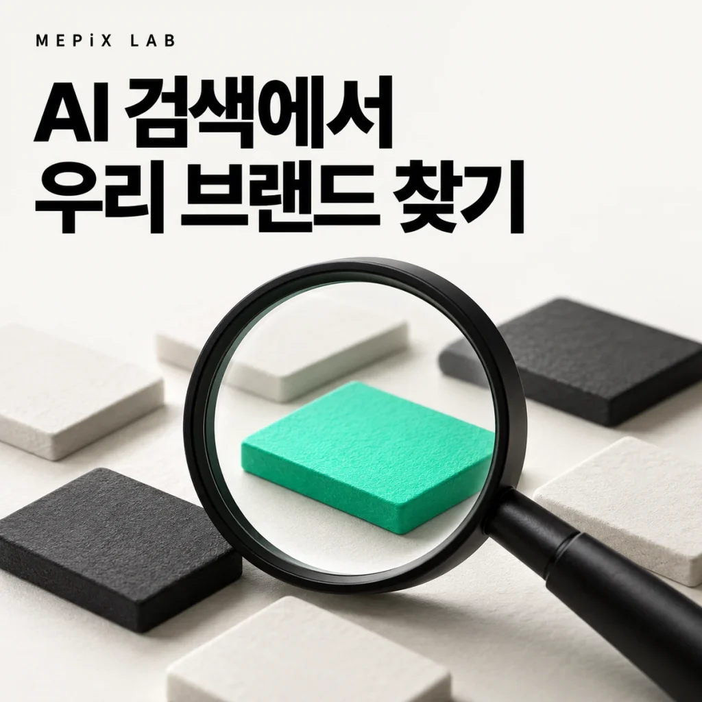 AI 검색에서 우리 브랜드 찾기
